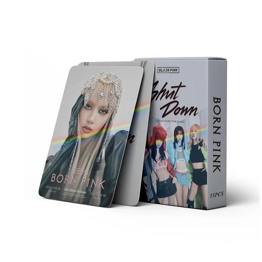 BLACKPINK SHUTDOWN LOMO CARDS 55KS