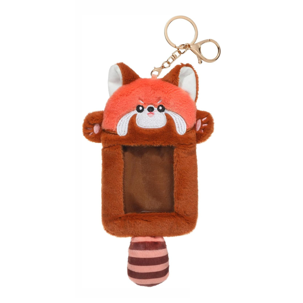 FLUFFY ANIMAL PHOTOCARD HOLDER