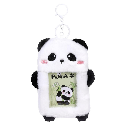 FLUFFY ANIMAL PHOTOCARD HOLDER