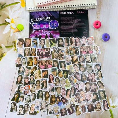 BLACKPINK OUR AREA 98PCS STICKERS