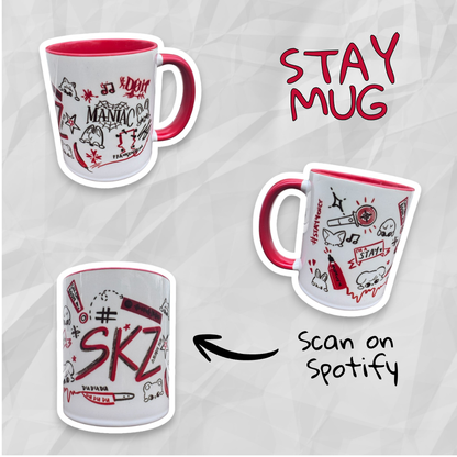 STRAY KIDS STAY DOODLE SPOTIFY HRNEK 300 ML