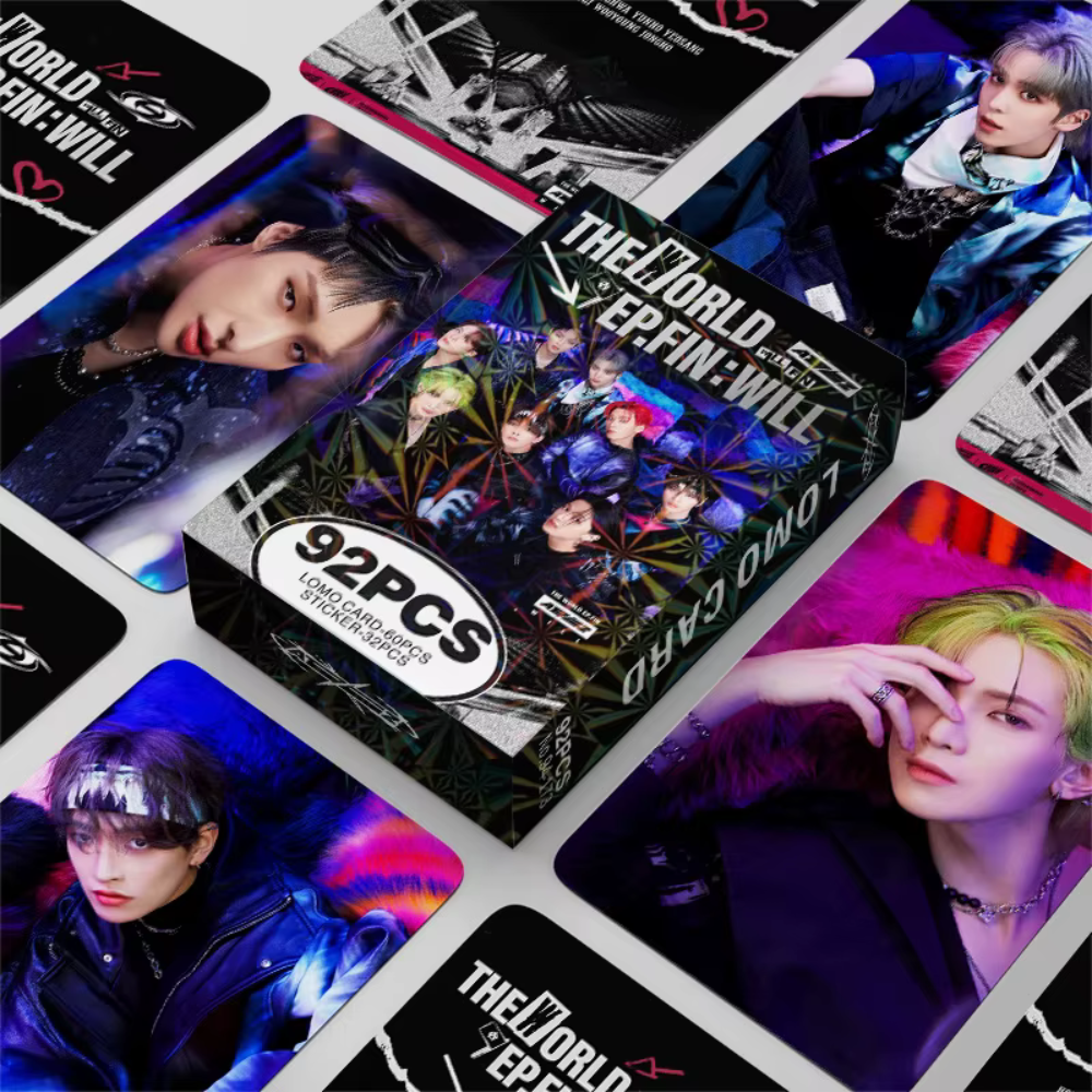 ATEEZ THE WORLD EP.FIN: WILL HOLOGRAFICKÉ LOMO CARDS 92KS