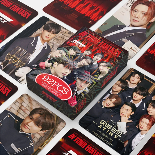 ATEEZ IN YOUR FANTASY WORLD TOUR HOLOGRAFICKÉ LOMO CARDS 92KS