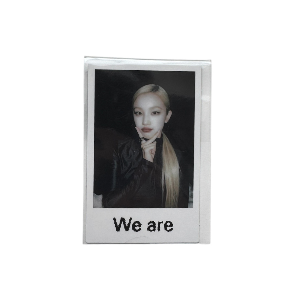 i-dle - 8TH MINI ALBUM WE ARE WEVERSE POB