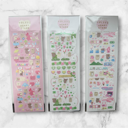 VOLZII HEART STORE STICKERS