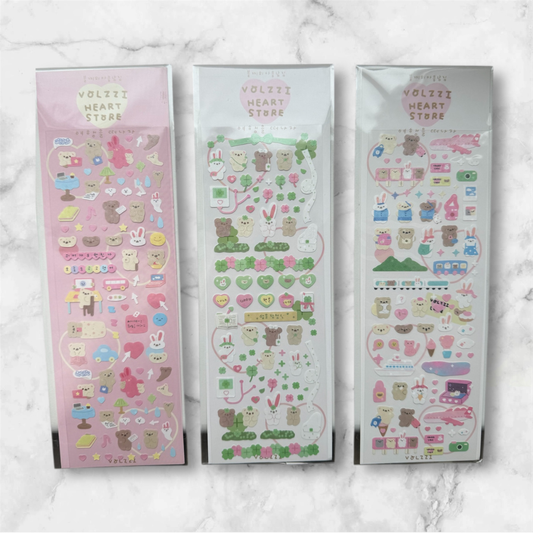 VOLZII HEART STORE STICKERS