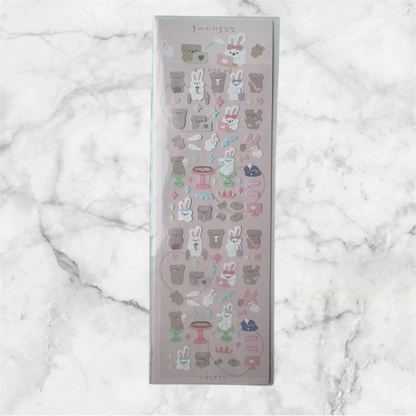 KOREAN BEAR STICKERS