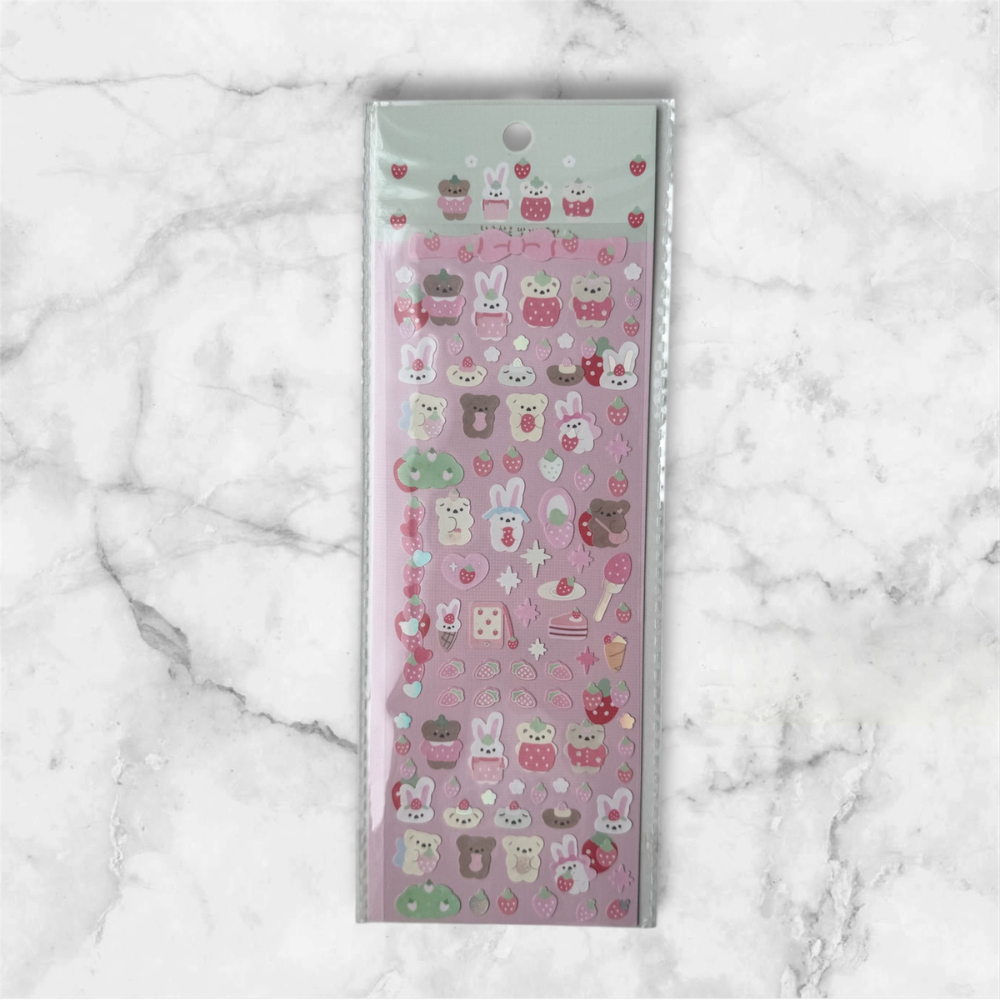 KOREAN BEAR STICKERS