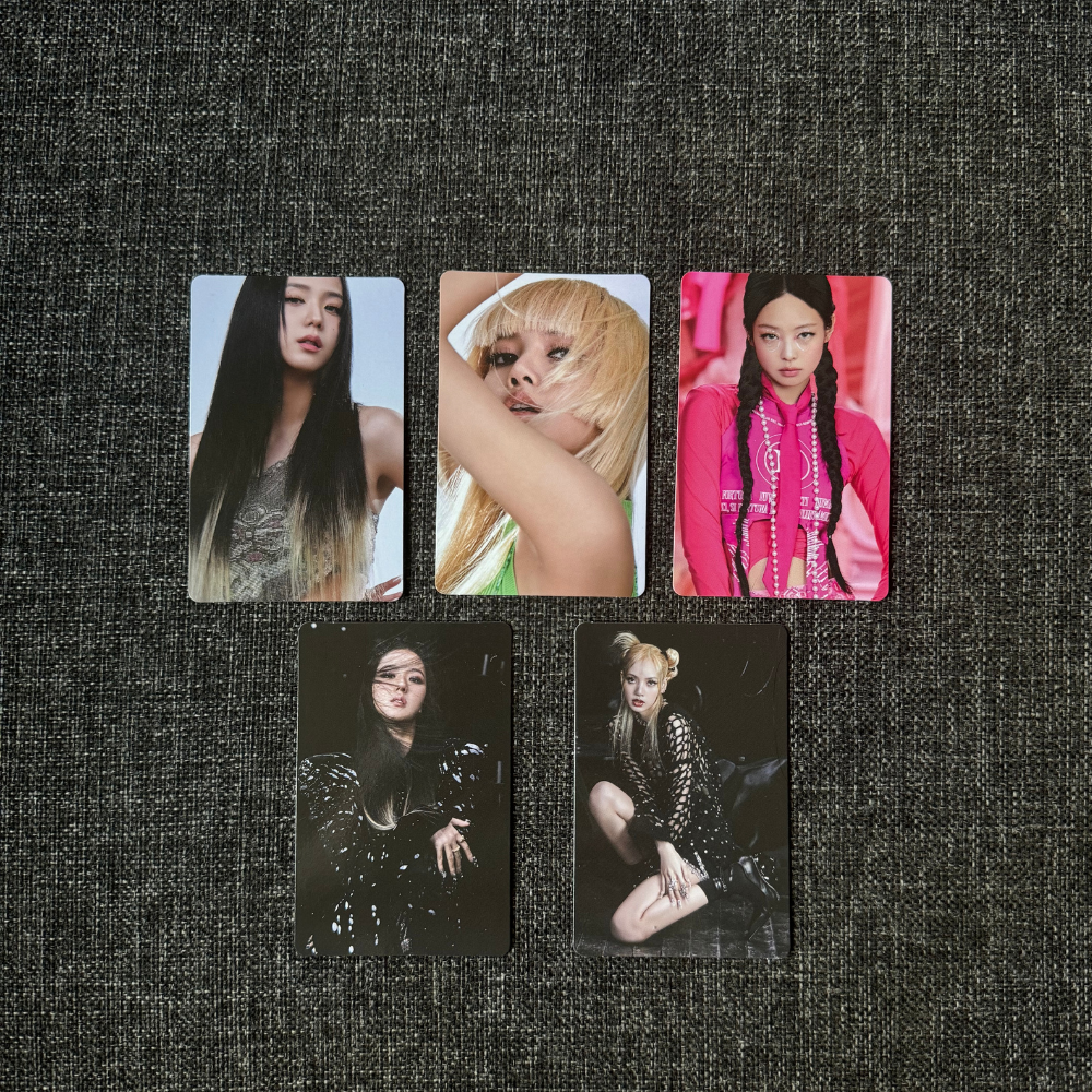 BLACKPINK BORN PINK APPLE MUSIC POB PHOTOCARDS