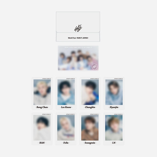 STRAY KIDS - RUN IT JAPANESE MD | PHOTO CARD SET（9PIECES)【B】PREORDER