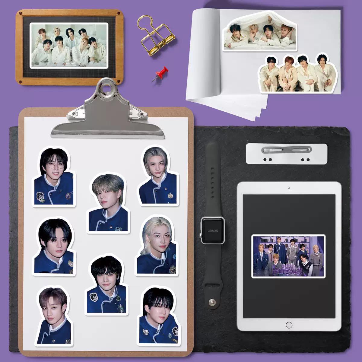 STRAY KIDS MAGIC SCHOOL 100PCS STICKERS