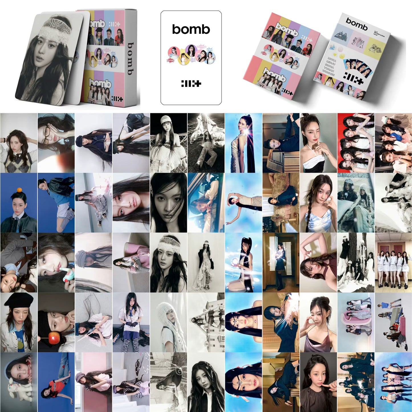 ILLIT BOMB LOMO CARDS 55KS