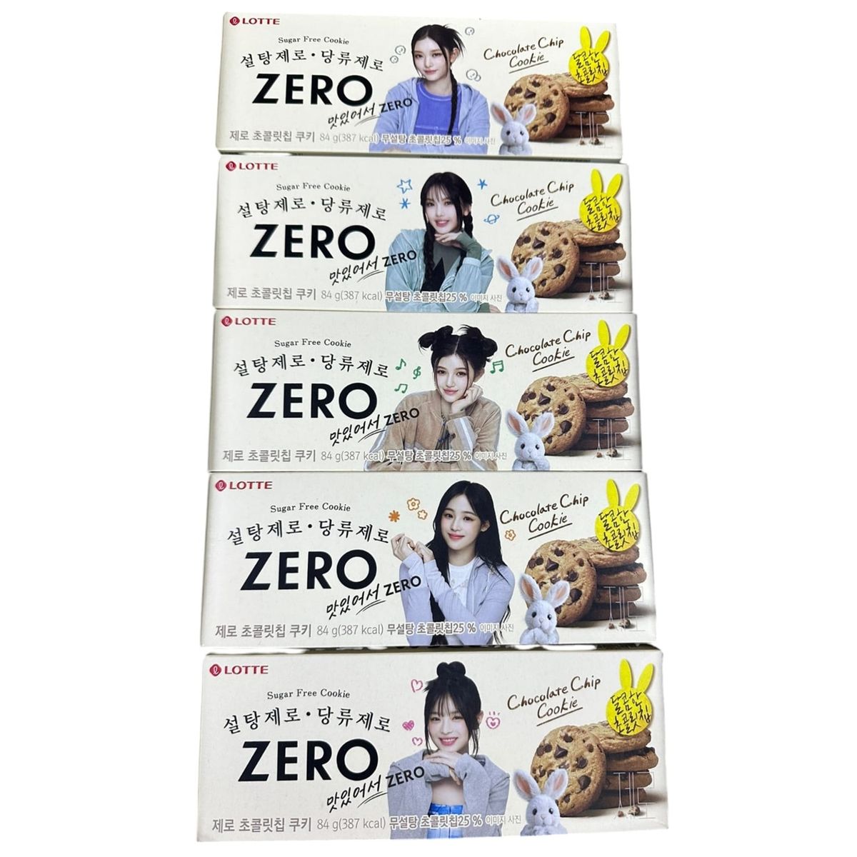 Lotte - x NewJeans  "Zero" Chocolate Chip Cookie 84g