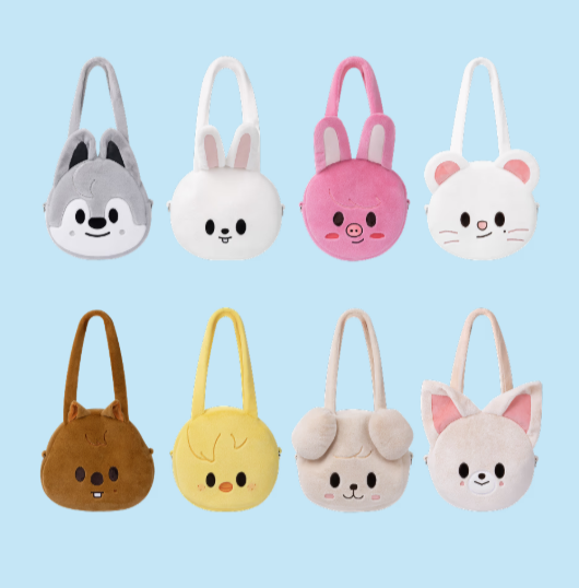 SKZOO EVERYWHERE ALL AROUND THE WORLD (SEOUL) FACE SHOULDER BAG PREORDER