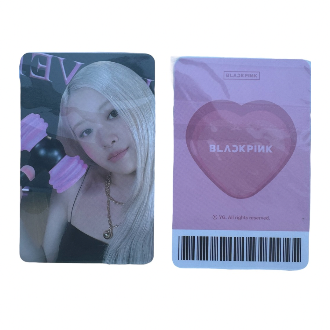 BLACKPINK OFFICIAL LIGHSTICK PHOTOCARD