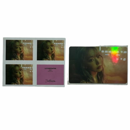 LE SSERAFIM – 3rd Mini Album [EASY] (COMPACT ver.) POB PHOTOCARD