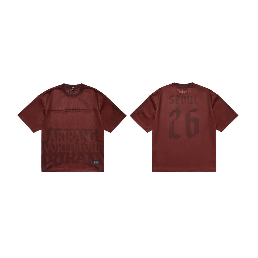 BTS 'Arirang' World Tour Tour jersey exclusive SEOUL PREORDER BUSAN PICK UP