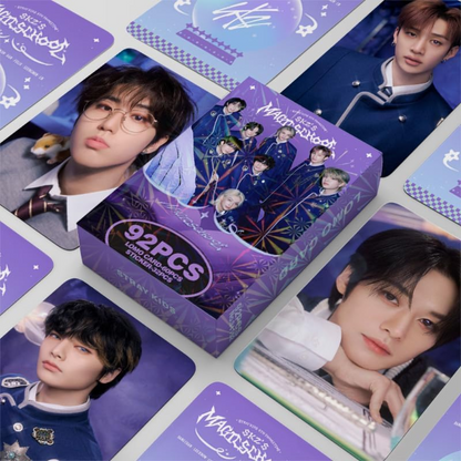 STRAY KIDS MAGIC SCHOOL HOLOGRAPHIC LOMO CARDS 92PCS