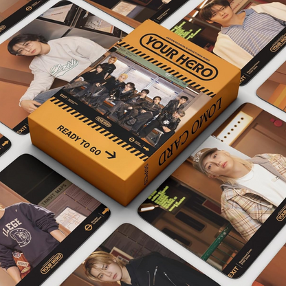 STRAY KIDS YOUR HERO LOMO CARDS 55PCS