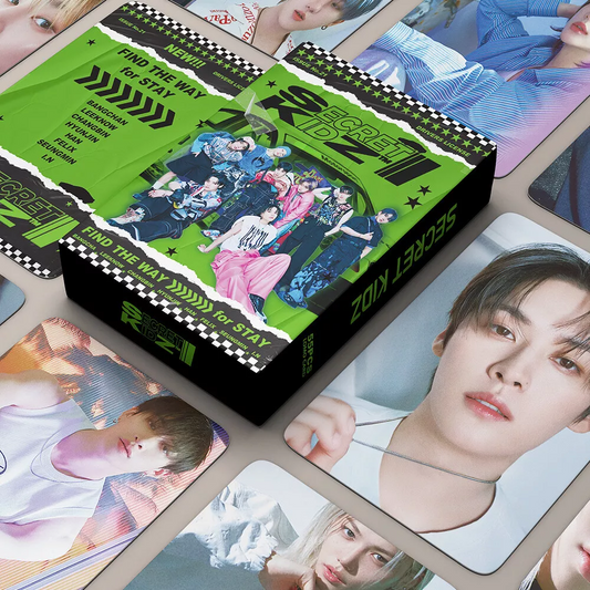 STRAY KIDS FIND THE WAY for STAY LOMO CARDS 55KS