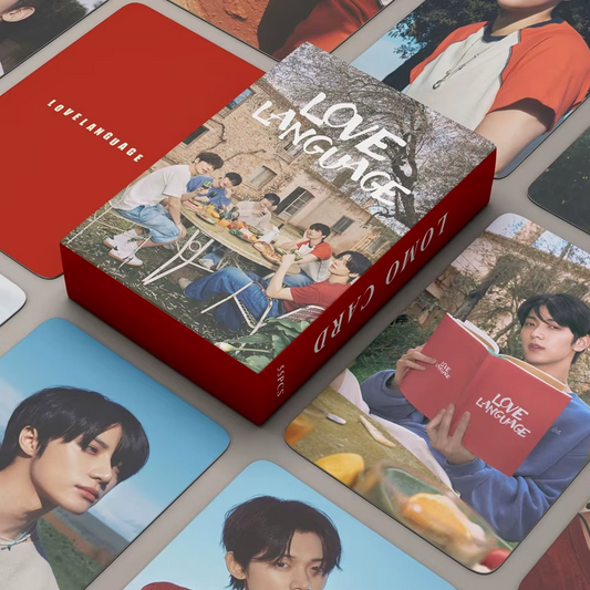 TXT LOVE LANGUAGE HOLOGRAFICKÉ LOMO CARDS 55KS