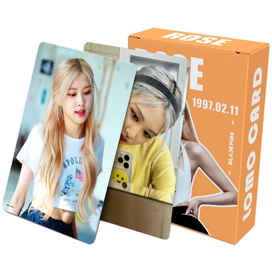 ROSE (BLACKPINK) LOMO CARDS 55KS