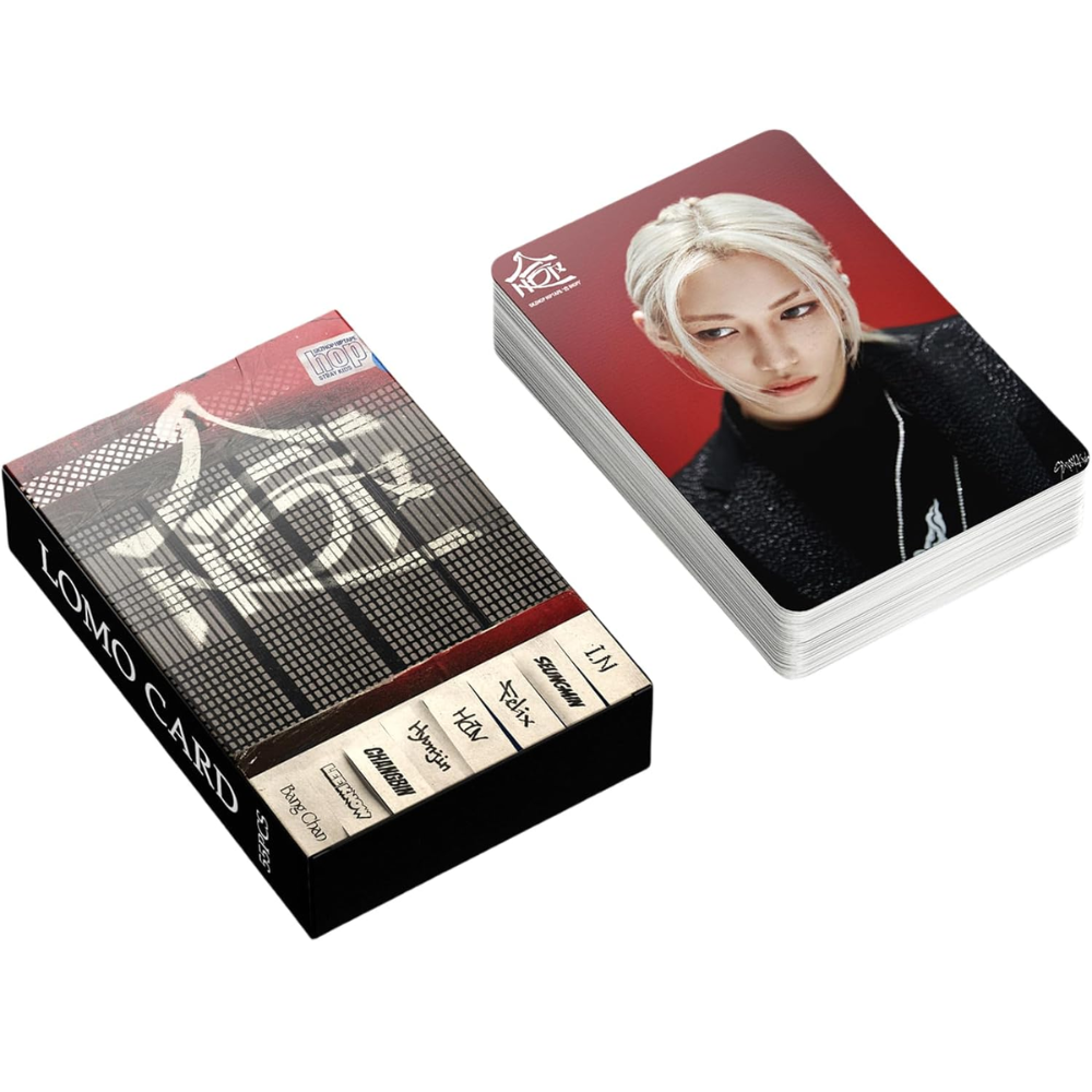 STRAY KIDS HOP HIPTAPE LOMO CARDS 55KS