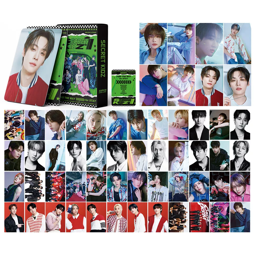 STRAY KIDS FIND THE WAY for STAY LOMO CARDS 55KS