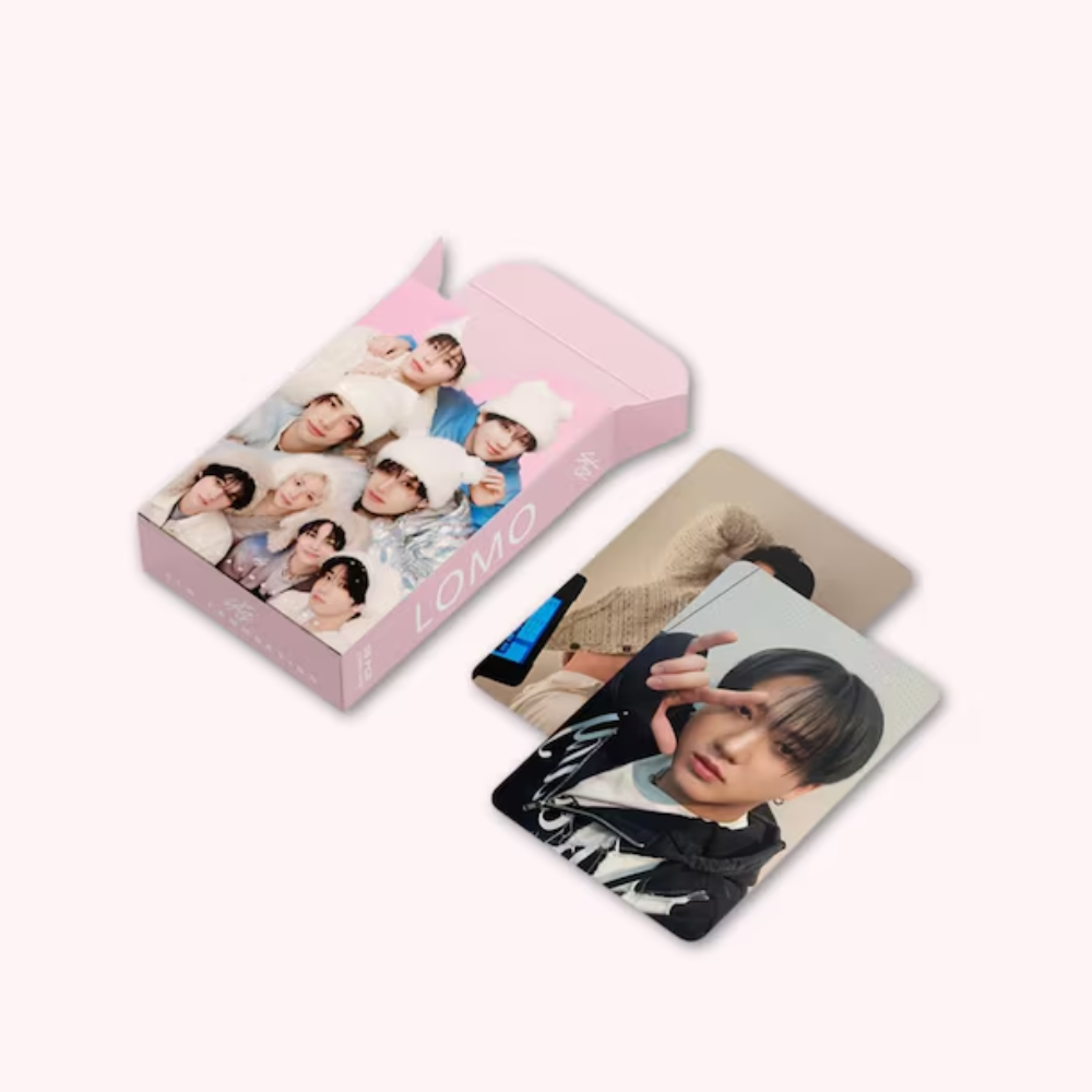 STRAY KIDS 5´OCLOCK 5TH FANMEETING LOMO CARDS 55KS