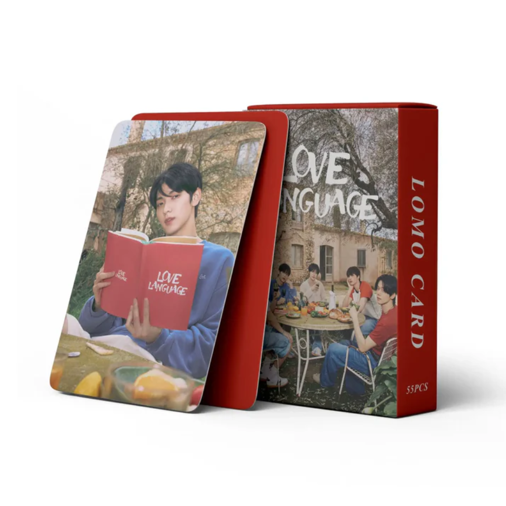 TXT LOVE LANGUAGE HOLOGRAFICKÉ LOMO CARDS 55KS