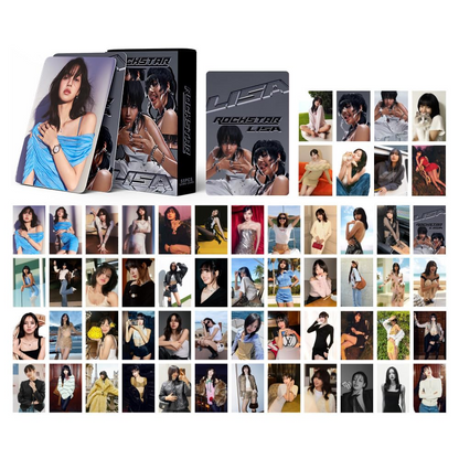LISA (BLACKPINK) ROCKSTAR LOMO CARDS 55PCS