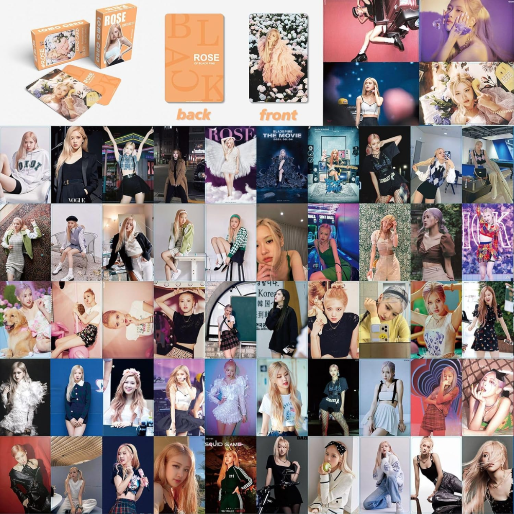 ROSE (BLACKPINK) LOMO CARDS 55KS