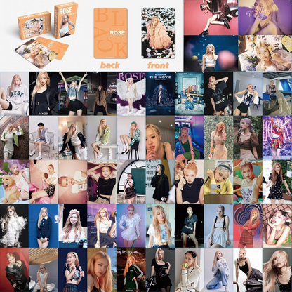 ROSE (BLACKPINK) LOMO CARDS 55PCS