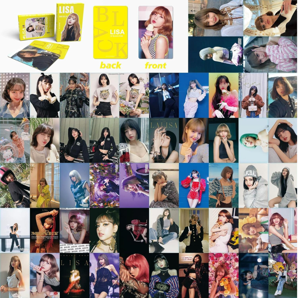 LISA (BLACKPINK) LOMO CARDS 55KS