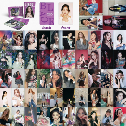 JISOO (BLACKPINK) LOMO CARDS 55PCS