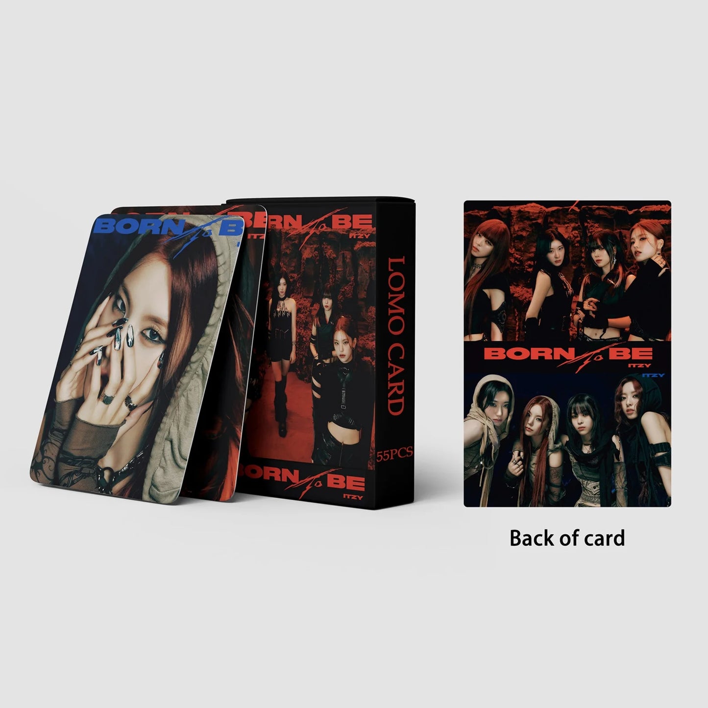 ITZY BORN TO BE LOMO CARDS 55KS
