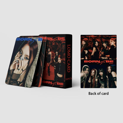 ITZY BORN TO BE LOMO CARDS 55 PCS