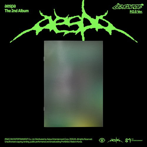 aespa – 2nd Album [LEMONADE] (P.O.S Ver.) PREORDER