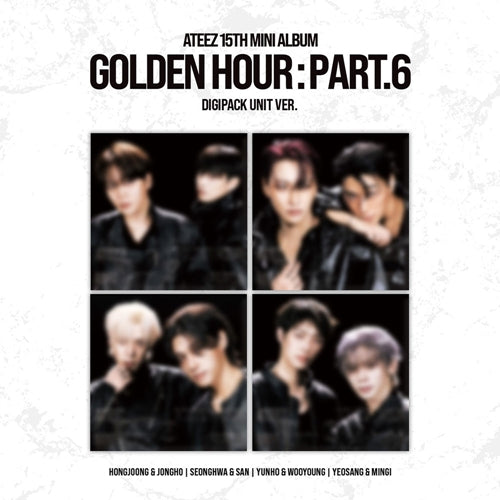 ATEEZ – 15th Mini Album [GOLDEN HOUR : Part.6] (DIGIPACK UNIT VER.) PREORDER