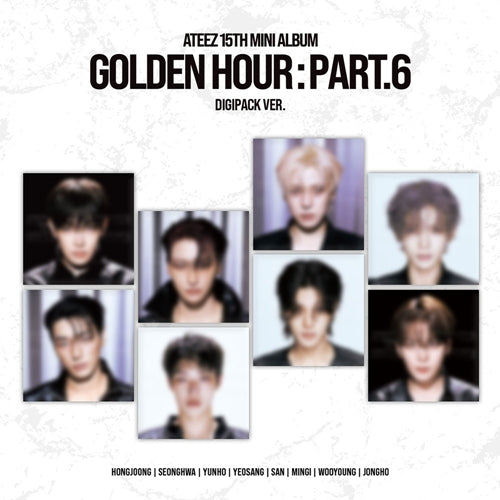 ATEEZ – 15th Mini Album [GOLDEN HOUR : Part.6] (DIGIPACK VER.) PREORDER