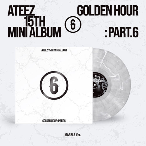 ATEEZ – 15th Mini Album [GOLDEN HOUR : PART.6] (MARBLE VER.) PREORDER