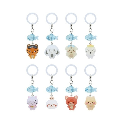 LUCKY FISH CHARM ATEEZ 8TH ANNIVERSARY EXHIBITION Blue Drift MD PREORDER