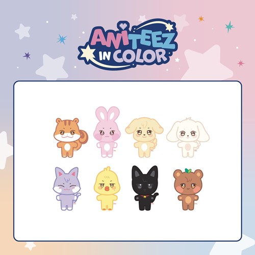 ATEEZ ANITEEZ IN COLOR PLUSH DOLL