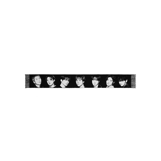 BTS 'Arirang' World Tour [GLOBAL EXCLUSIVE] Photo Slogan Muffler PREORDER BUSAN PICK UP