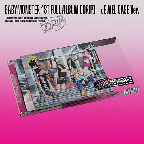 BABYMONSTER – 1st FULL ALBUM [DRIP] (JEWEL CASE Ver.)
