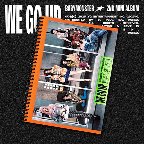 BABYMONSTER – 2nd MINI ALBUM [WE GO UP] (GO Ver.)
