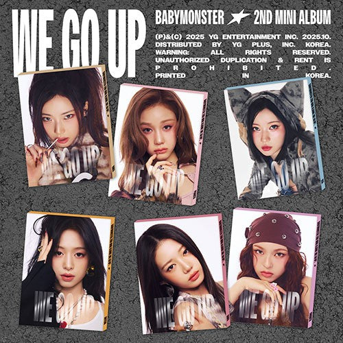BABYMONSTER – 2nd MINI ALBUM [WE GO UP] (PATTERN Ver.)