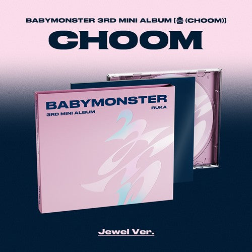 BABYMONSTER – 3rd MINI ALBUM [CHOOM] (Jewel Ver.) (Member Ver.) PREORDER