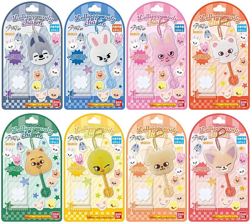 Stray Kids Japan SKZOO X BANDAI Lollipop Candy Charm  PREORDER