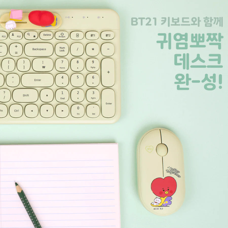 BT21 MULTI PAIRING WIRELESS MOUSE